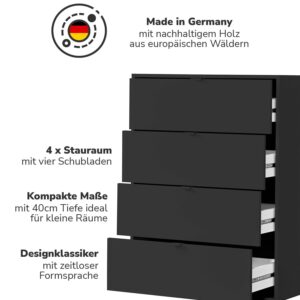 wohnli-moebel-suche-800000525650-1 KOMMODE Die Stilvolle Holzwerkstoff Mokebo Möbel > Kommoden & Schubladenschränke > Kommoden Anthrazit
