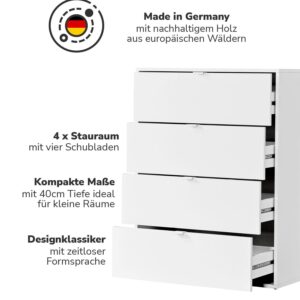 wohnli-moebel-suche-800000525652-1 KOMMODE Die Stilvolle Holzwerkstoff Mokebo Möbel > Kommoden & Schubladenschränke > Kommoden Weiß