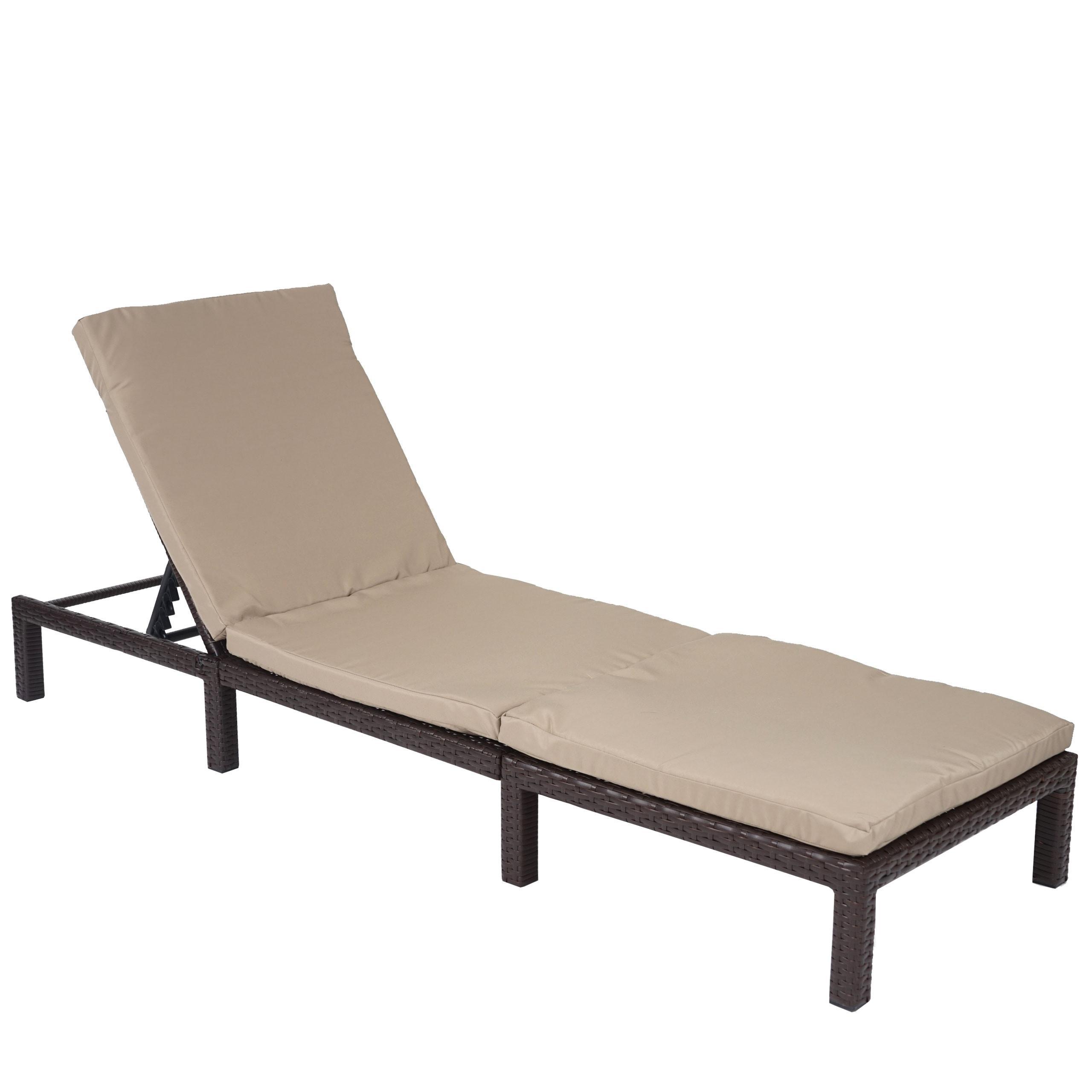 wohnli-moebel-suche-800000526672 Wohnli Möbelsuche - POLY-RATTAN SONNENLIEGE BASIC Braun