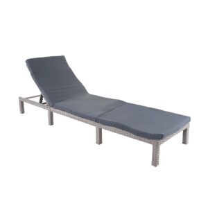 wohnli-moebel-suche-800000526676 Wohnli Möbelsuche - POLY-RATTAN SONNENLIEGE BASIC Grau
