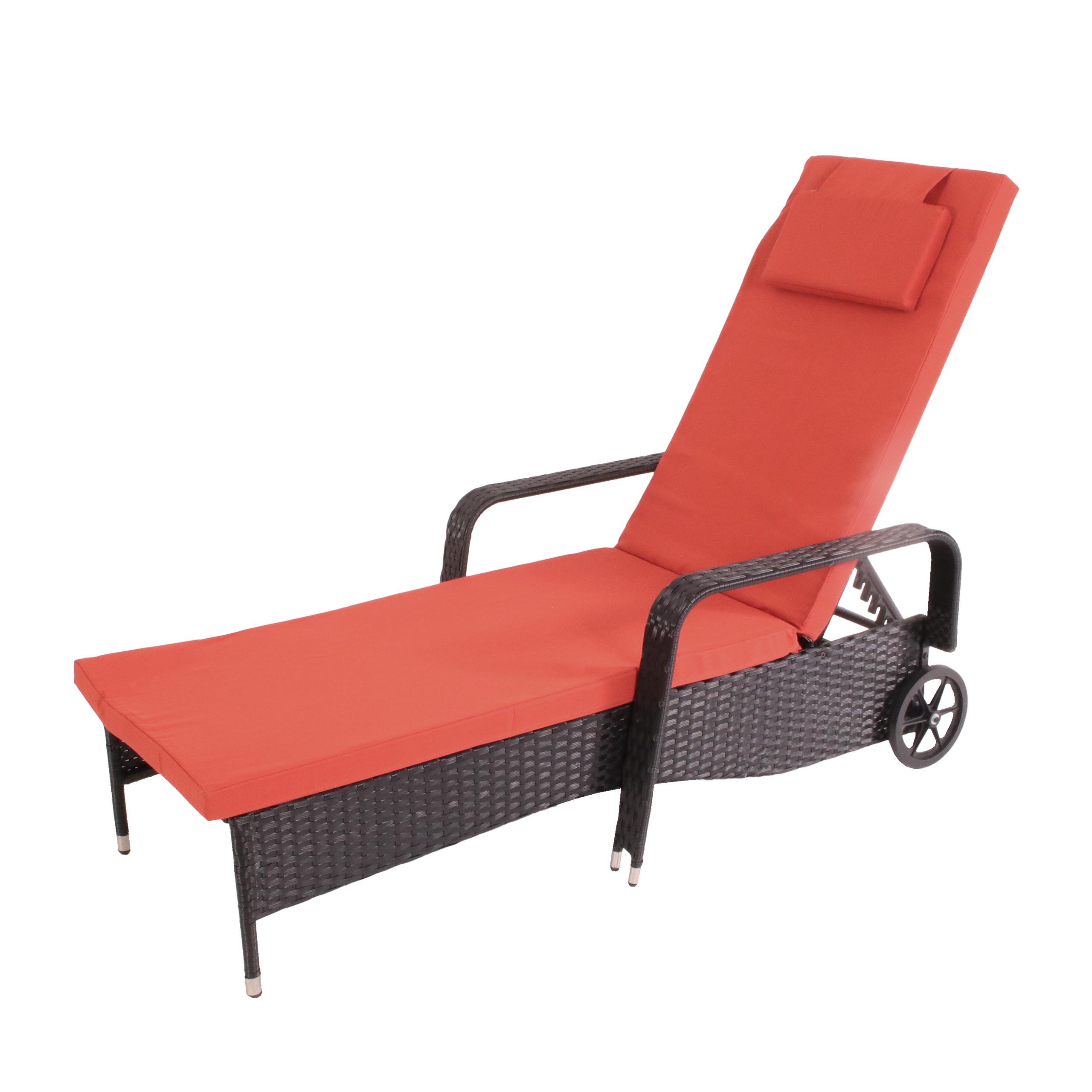 wohnli-moebel-suche-800000526702 Wohnli Möbelsuche - POLY-RATTAN SONNENLIEGE Anthrazit