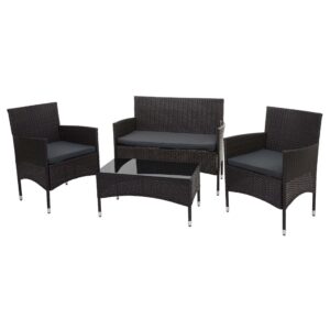 wohnli-moebel-suche-800000526841 Wohnli Möbelsuche - POLY-RATTAN GARNITUR Braun