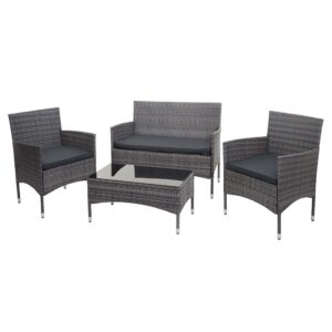 wohnli-moebel-suche-800000526843 Wohnli Möbelsuche - POLY-RATTAN GARNITUR Grau