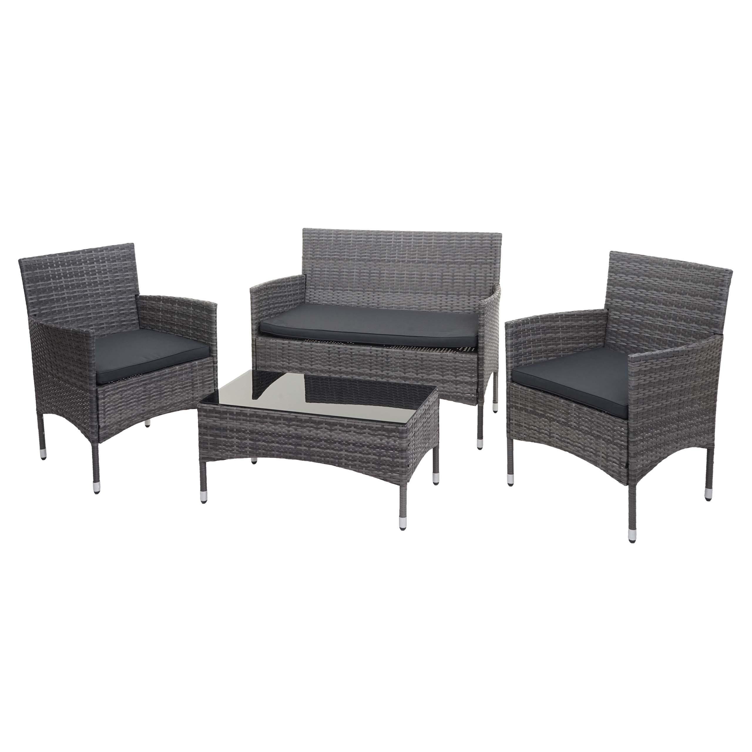 wohnli-moebel-suche-800000526843 Wohnli Möbelsuche - POLY-RATTAN GARNITUR Grau