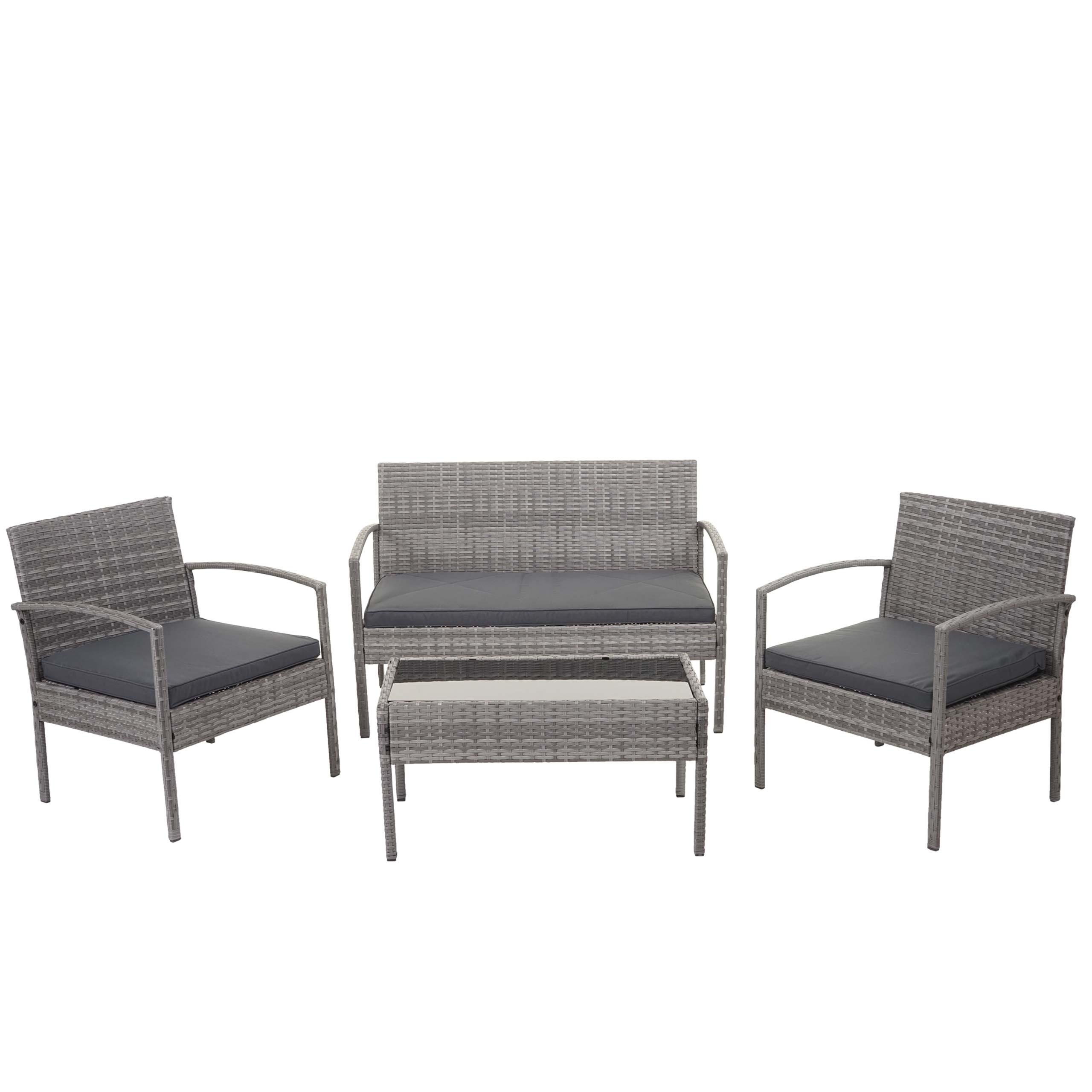 wohnli-moebel-suche-800000526854 Wohnli Möbelsuche - POLY-RATTAN GARNITUR Grau