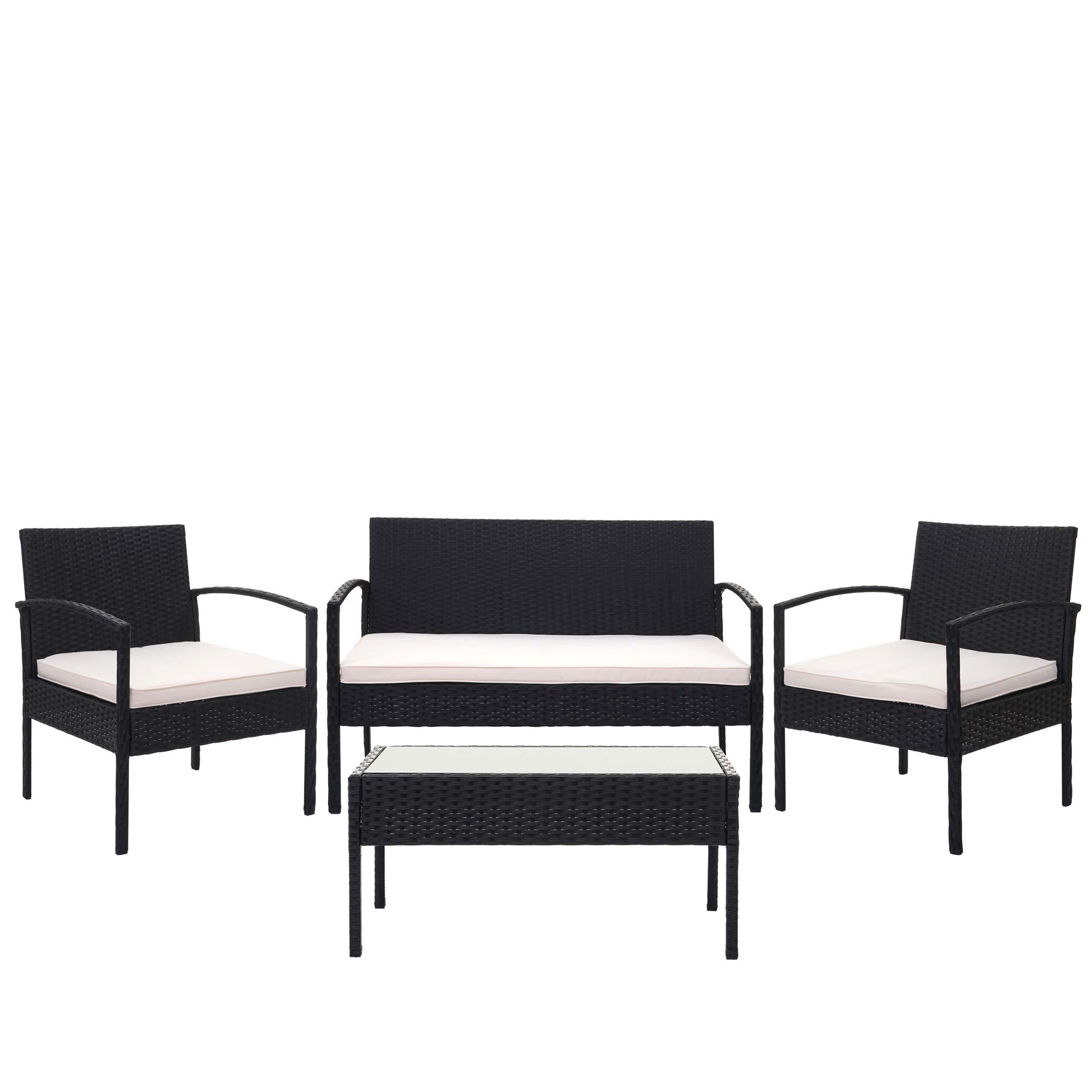 wohnli-moebel-suche-800000526859 Wohnli Möbelsuche - POLY-RATTAN GARNITUR Schwarz