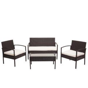 wohnli-moebel-suche-800000526860 Wohnli Möbelsuche - POLY-RATTAN GARNITUR Braun