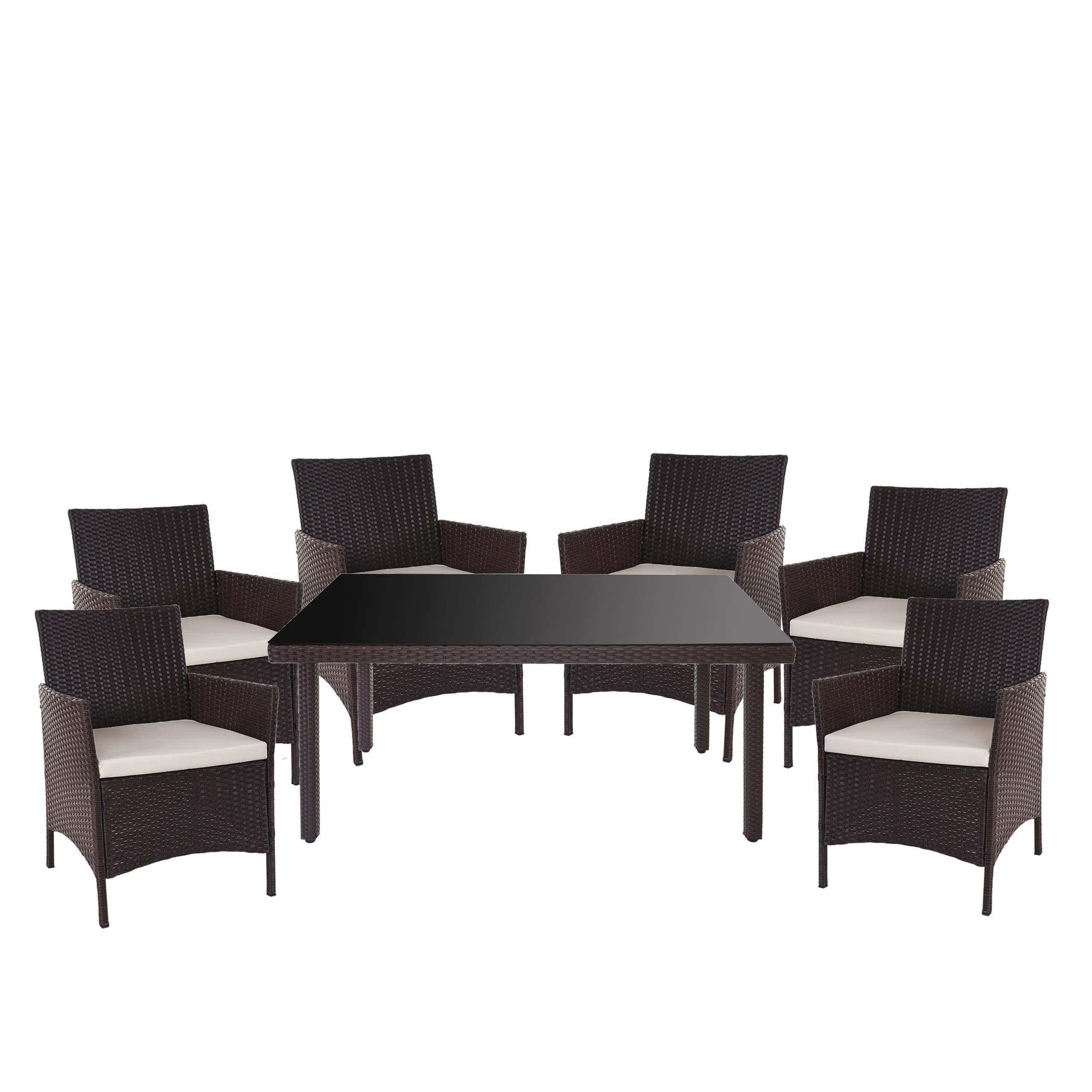 wohnli-moebel-suche-800000526876 Wohnli Möbelsuche - POLY-RATTAN-GARNITUR Braun