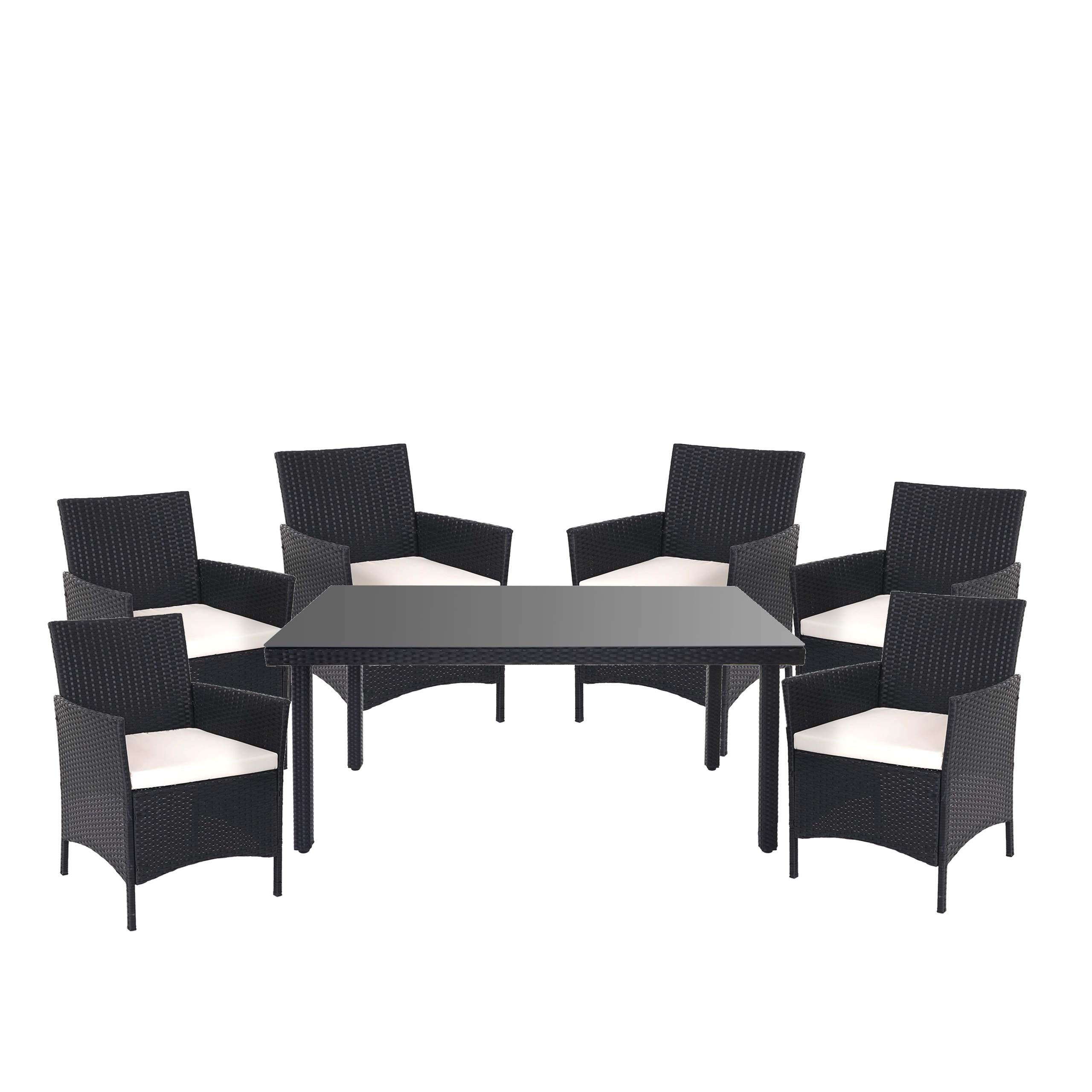 wohnli-moebel-suche-800000526879 Wohnli Möbelsuche - POLY-RATTAN-GARNITUR Anthrazit