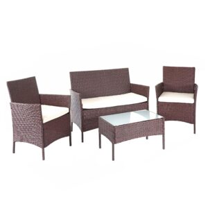 wohnli-moebel-suche-800000526889 Wohnli Möbelsuche - POLY-RATTAN GARNITUR Braun