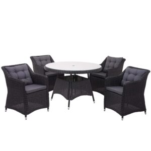 wohnli-moebel-suche-800000526907 Wohnli Möbelsuche - POLY-RATTAN GARNITUR Anthrazit
