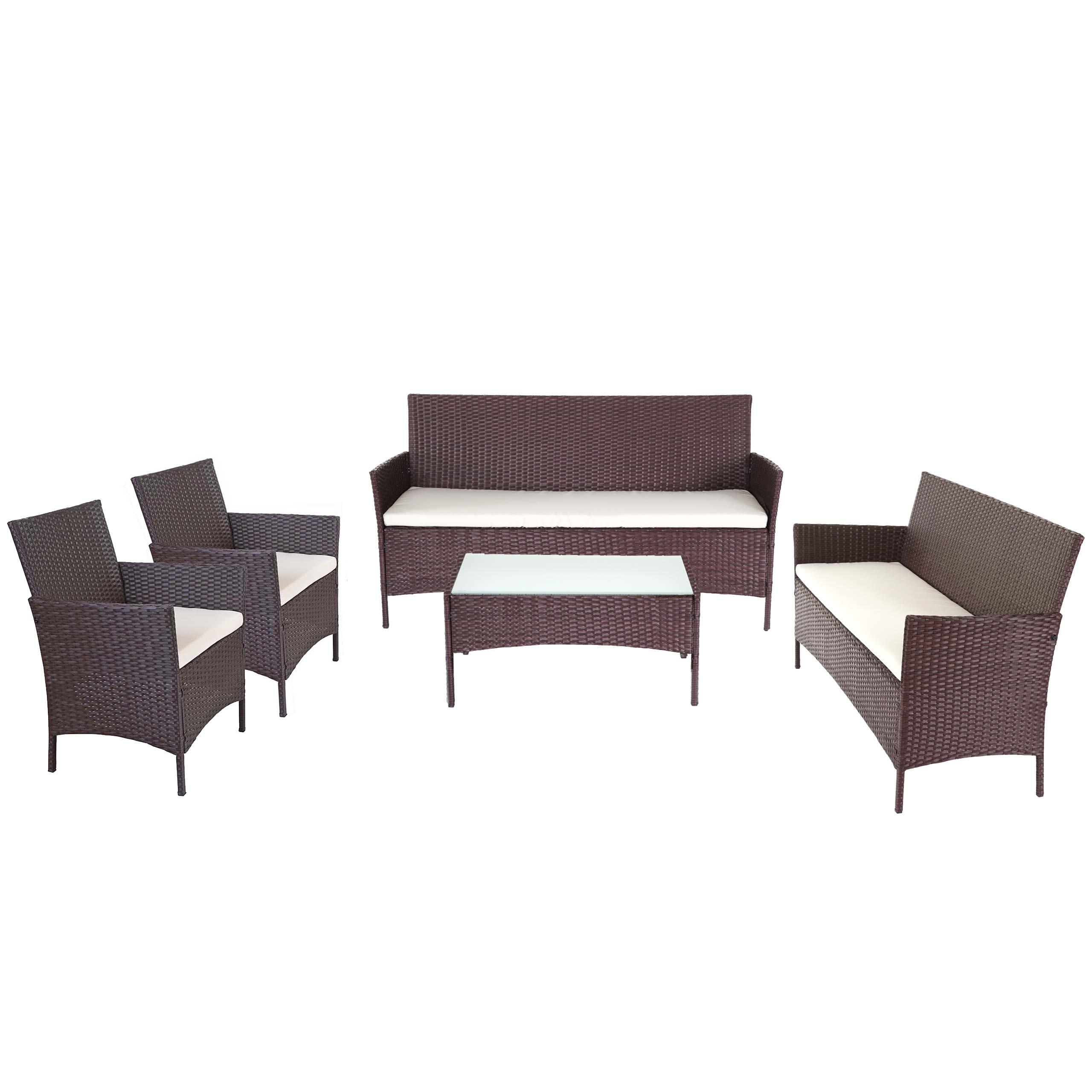 wohnli-moebel-suche-800000526910 Wohnli Möbelsuche - POLY-RATTAN GARNITUR Braun
