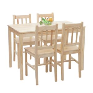 ESSZIMMER-SET Braun Holz MCW Möbel > Bänke > Eckbänke Braun