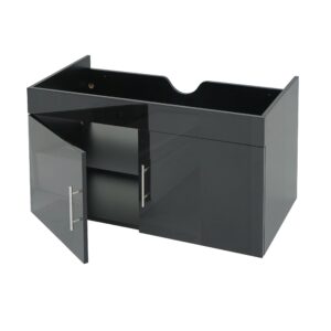 Wohnli Möbelsuche - WASCHBECKENUNTERSCHRANK Schwarz