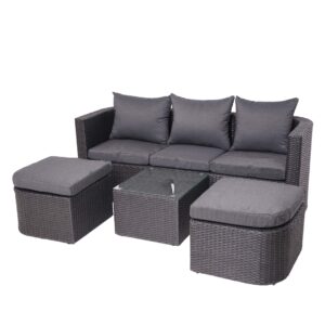 wohnli-moebel-suche-800000527054 Wohnli Möbelsuche - LOUNGE-SET Anthrazit