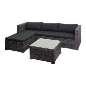 wohnli-moebel-suche-800000527085 Wohnli Möbelsuche - POLY-RATTAN GARNITUR Grau