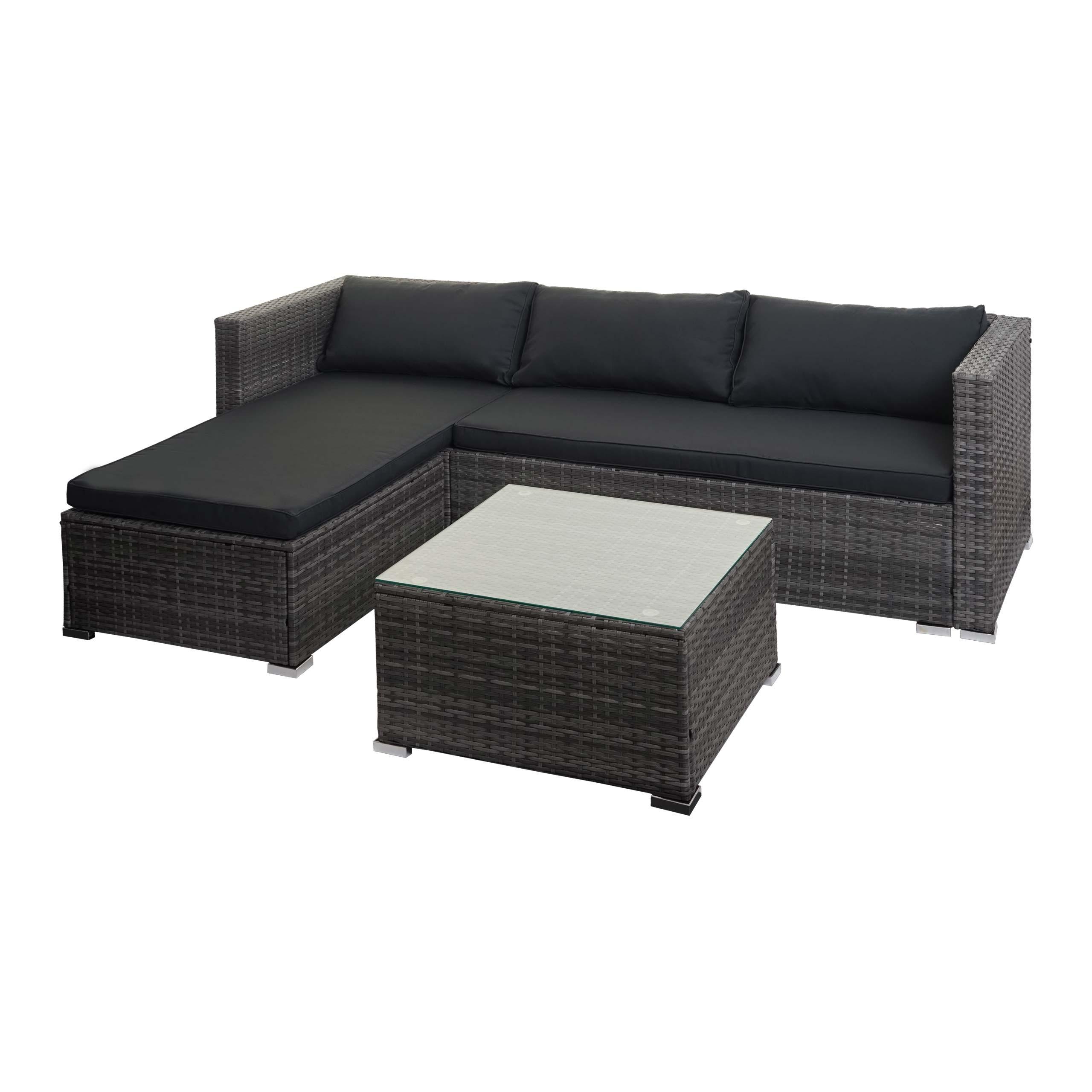 wohnli-moebel-suche-800000527085 Wohnli Möbelsuche - POLY-RATTAN GARNITUR Grau
