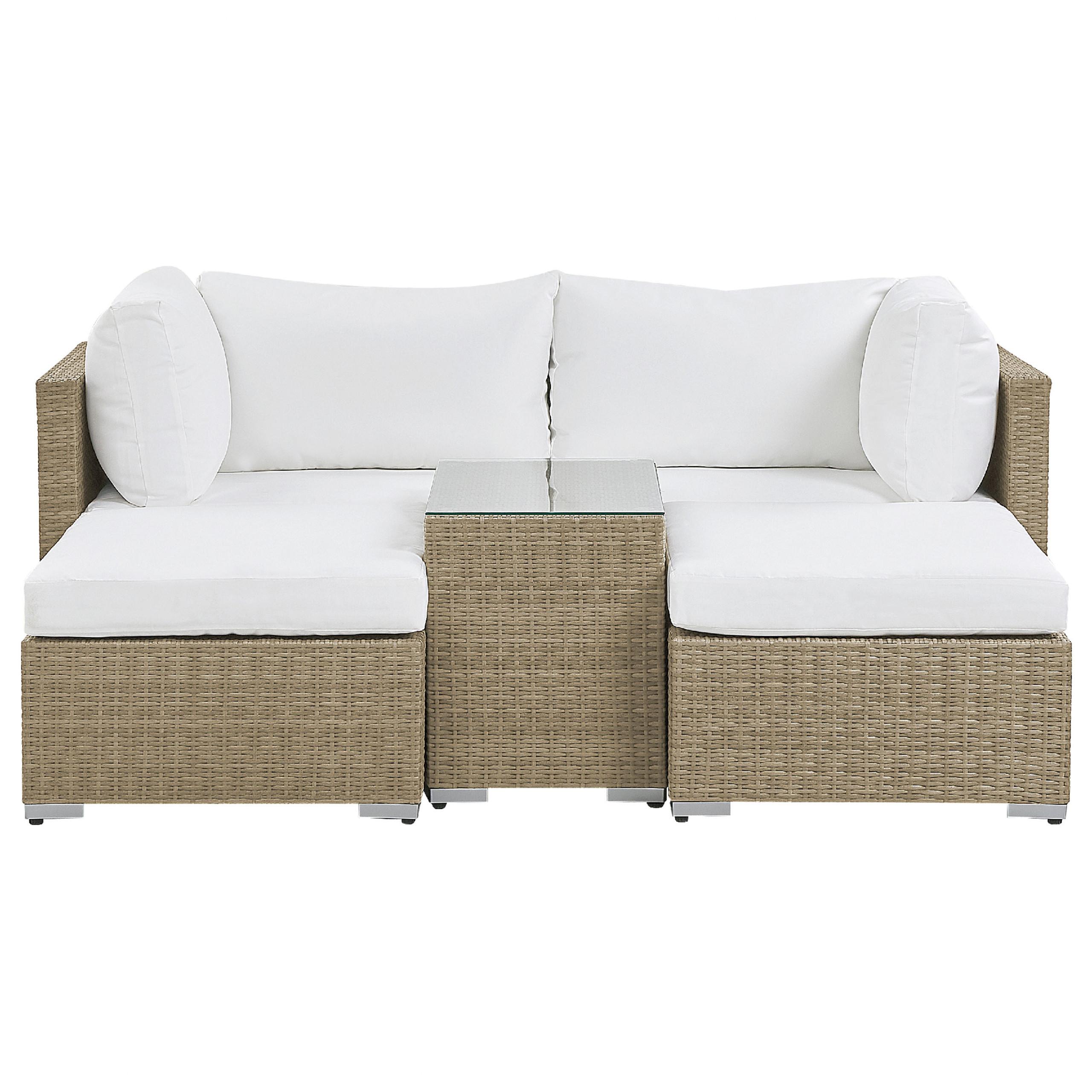 wohnli-moebel-suche-800000527569 Wohnli Möbelsuche - LOUNGE-SET 2-sitzer Rattan Hellbraun Noto
