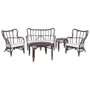 wohnli-moebel-suche-800000529446 Wohnli Möbelsuche - GARTENMÖBEL-SET 4-sitzer Rattan Braun Brindisi