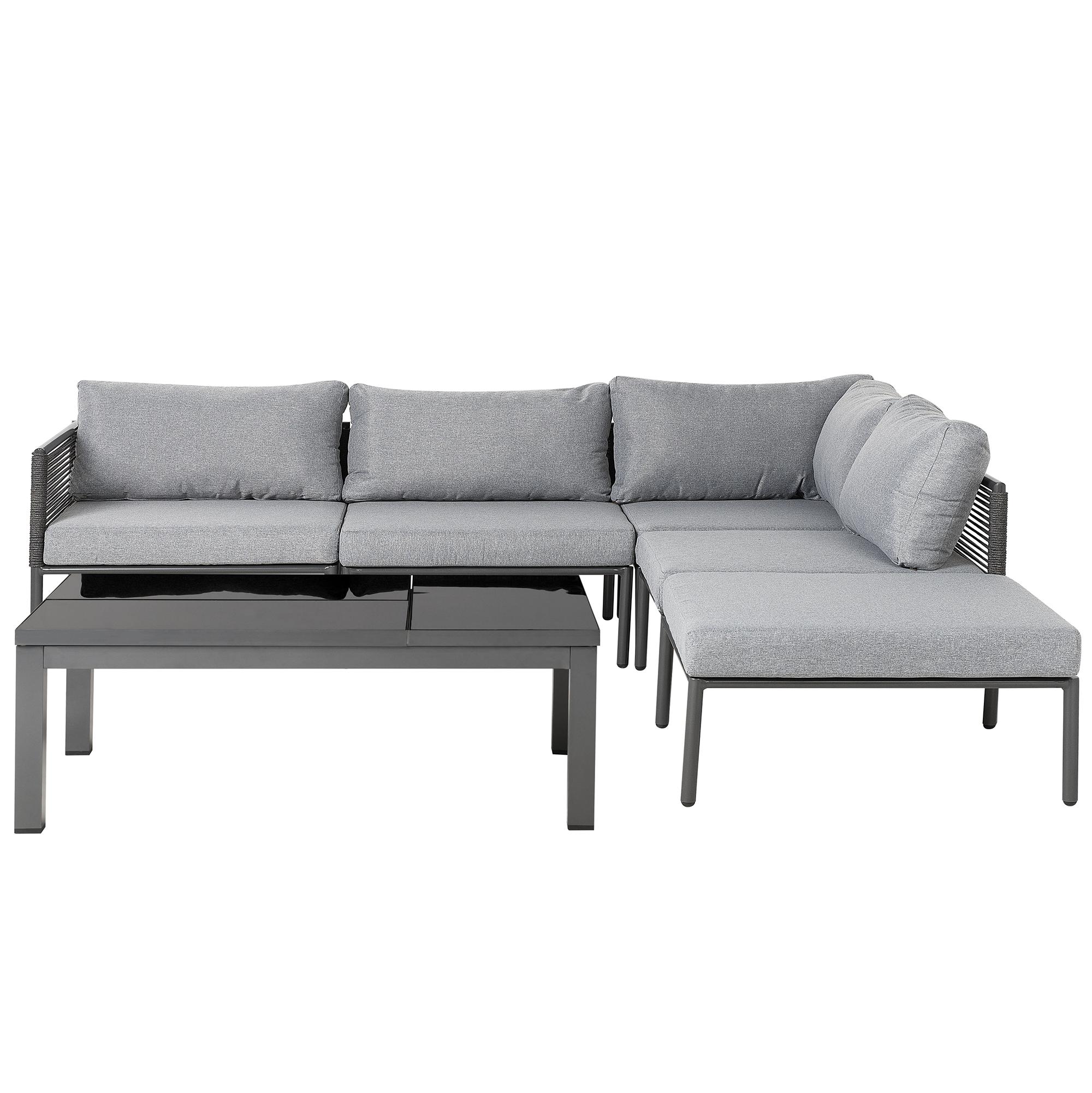 wohnli-moebel-suche-800000529500 Wohnli Möbelsuche - LOUNGE-SET 6-Sitzer grau Forano