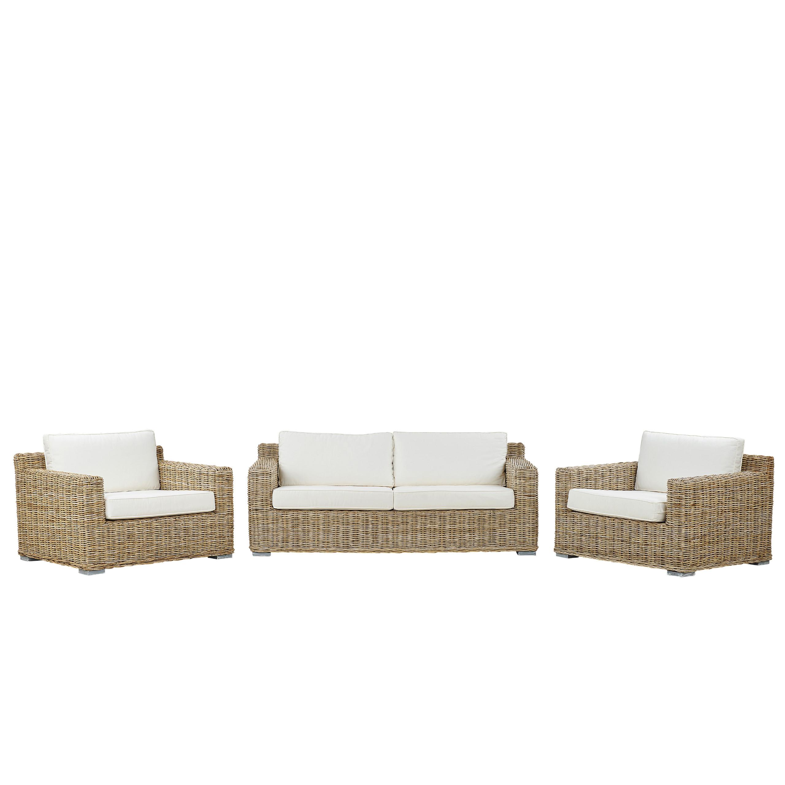 Wohnli Möbelsuche - LOUNGE-SET 4-Sitzer natürlich Ardea