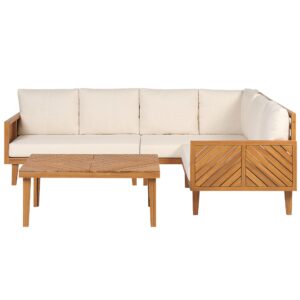 wohnli-moebel-suche-800000529535 Wohnli Möbelsuche - LOUNGE-SET 4-Sitzer Akazienholz Hellbraun Baratti