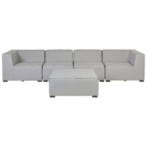 wohnli-moebel-suche-800000529612 Wohnli Möbelsuche - LOUNGE SET 4-Sitzer hellgrau modular Arezzo
