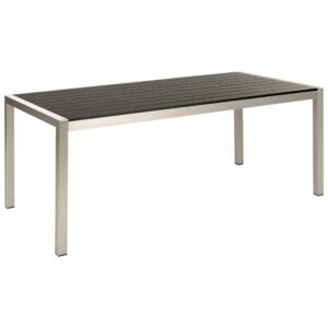 wohnli-moebel-suche-800000531750 Wohnli Möbelsuche - GARTENTISCH Aluminium schwarz 180/90 cm Vernio