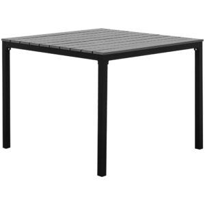 wohnli-moebel-suche-800000531752 Wohnli Möbelsuche - GARTENTISCH Kunstholz grau/schwarz 95/95 cm Prato