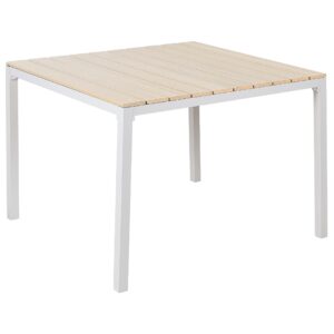 wohnli-moebel-suche-800000531754 Wohnli Möbelsuche - GARTENTISCH Kunstholz beige 95/95 cm Prato