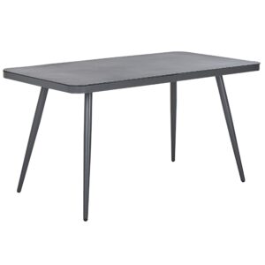 wohnli-moebel-suche-800000531769 Wohnli Möbelsuche - GARTENTISCH Aluminium grau 140/80 cm Lipari
