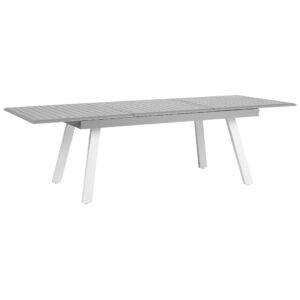 Wohnli Möbelsuche - GARTENTISCH grau ausziehbar 175/255/100 cm Pereta