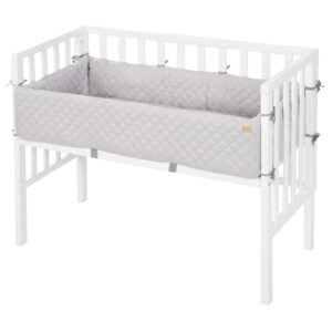 wohnli-moebel-suche-800000532304-1 BEISTELLBETT roba Style grau 2in1 Set 90 x 45 cm Holzwerkstoff Roba Möbel > Tische > Beistelltische Weiß