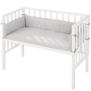 wohnli-moebel-suche-800000532304 Wohnli Möbelsuche - BEISTELLBETT roba Style grau 2in1 Set 90 x 45 cm
