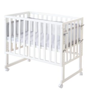 wohnli-moebel-suche-800000532675 Wohnli Möbelsuche - BEISTELLBETT roba Style grau 3in1 Set 90 x 45 cm