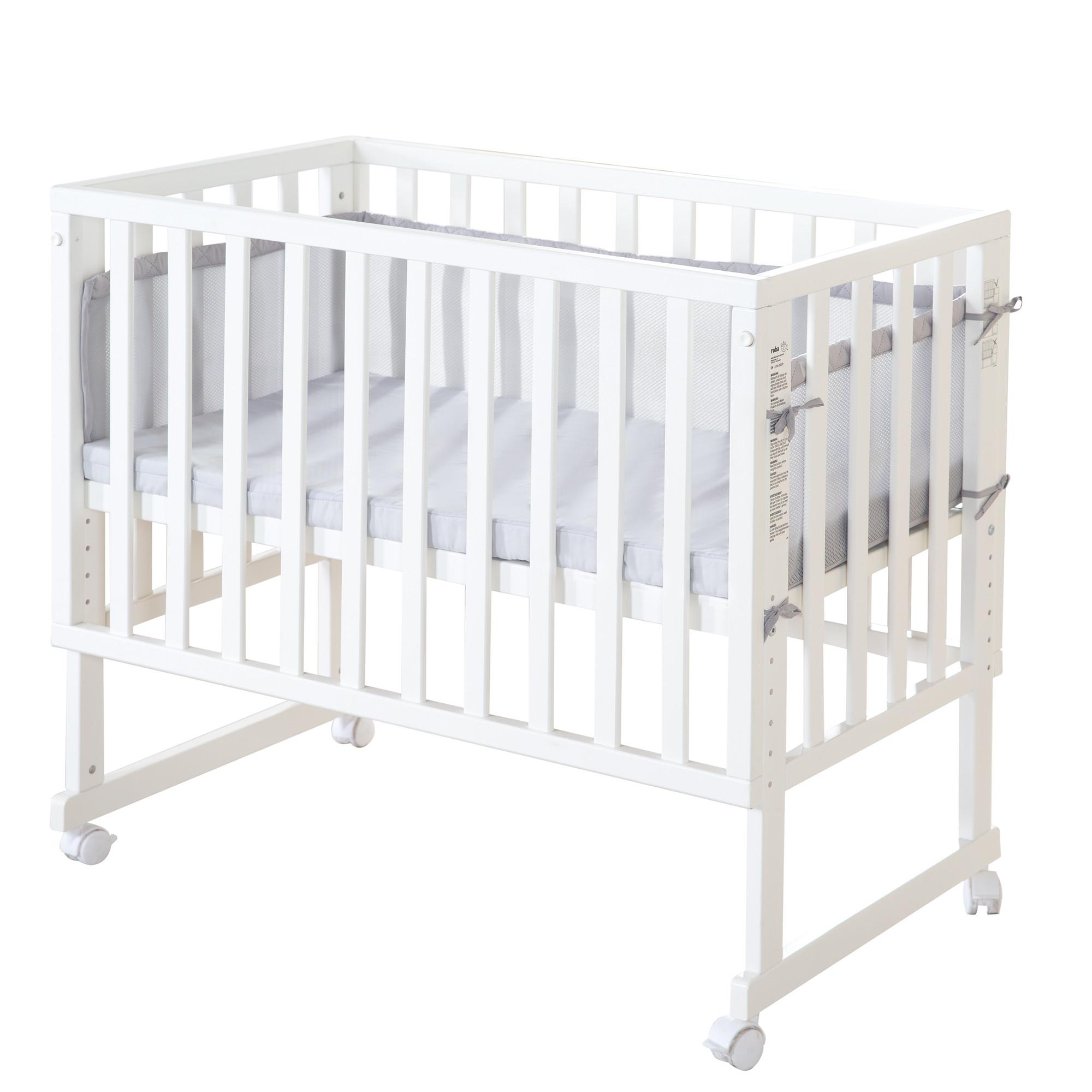 wohnli-moebel-suche-800000532675 Wohnli Möbelsuche - BEISTELLBETT roba Style grau 3in1 Set 90 x 45 cm