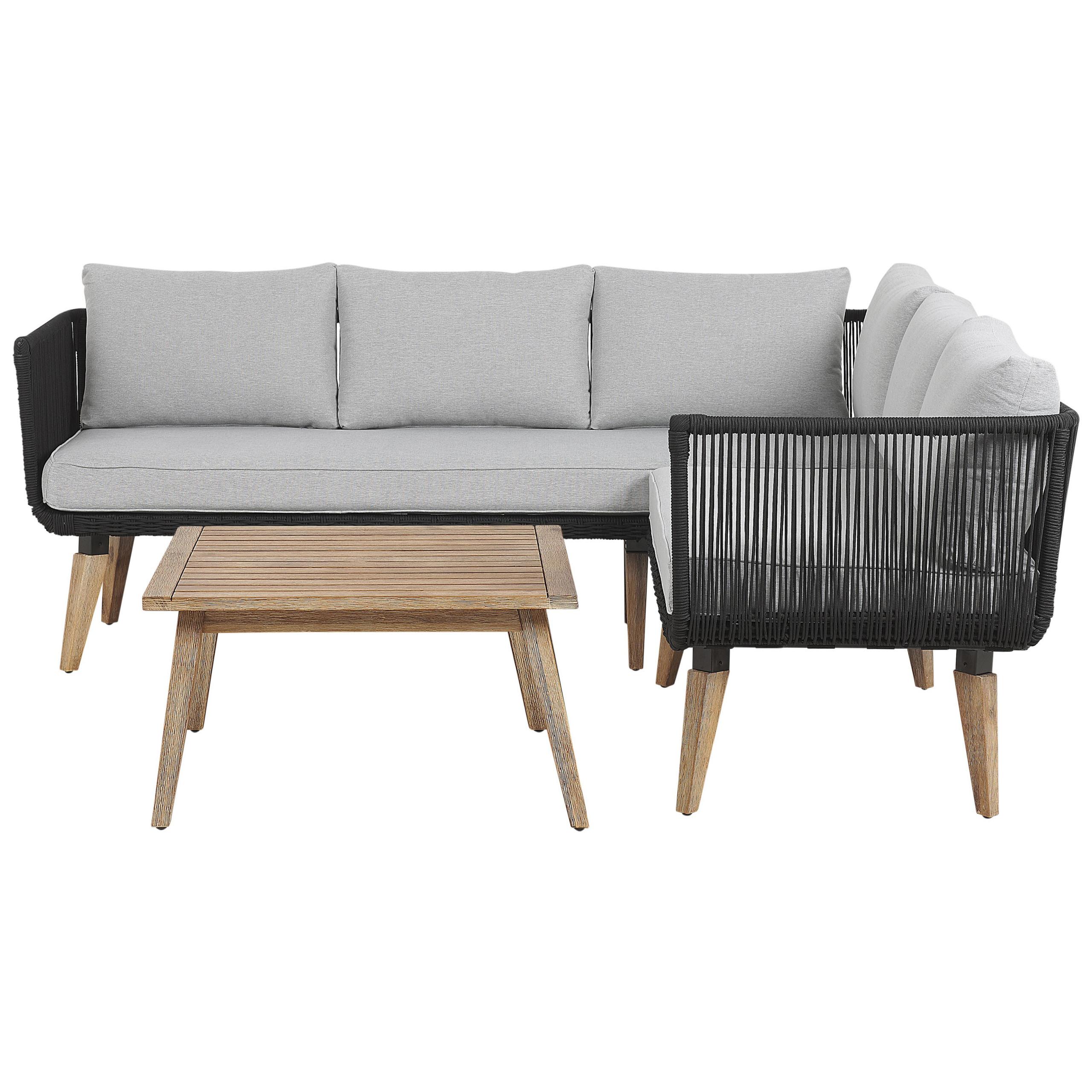 wohnli-moebel-suche-800000532708 Wohnli Möbelsuche - LOUNGE-SET 5-Sitzer Akazienholz Schwarz Alcamo