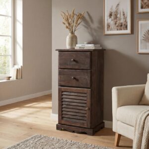 wohnli-moebel-suche-800000535662-1 KOMMODE SCHRANK Braun Holz MCW Möbel > Kommoden & Schubladenschränke > Kommoden Braun