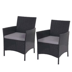wohnli-moebel-suche-800000535741 Wohnli Möbelsuche - POLY-RATTAN SESSEL HALDEN Anthrazit 2er-Set