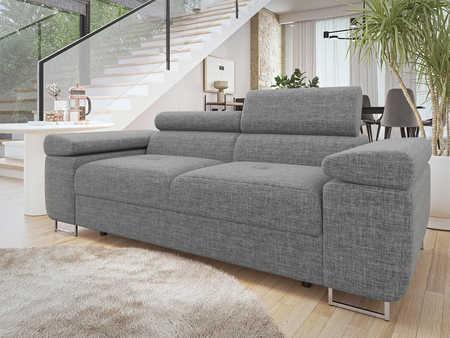 SOFA Torezio 2 Textil MIRJAN24 Möbel > Sofas & Couches > Sofas Grau
