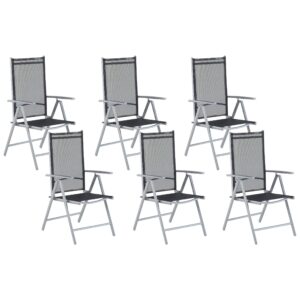 wohnli-moebel-suche-800000538571 Wohnli Möbelsuche - GARTENSTUHL 6er-Set Aluminium schwarz Catania