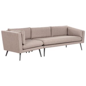 Wohnli Möbelsuche - GARTENSOFA 3-Sitzer linke seite beige modular Loretello