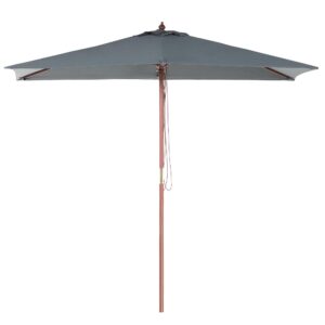 wohnli-moebel-suche-800000543794 Wohnli Möbelsuche - SONNENSCHIRM dunkelgrau 195/144/244 cm Flamenco