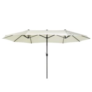 wohnli-moebel-suche-800000543834 Wohnli Möbelsuche - DOPPELSONNENSCHIRM beige 270/460 247 cm Sibilla