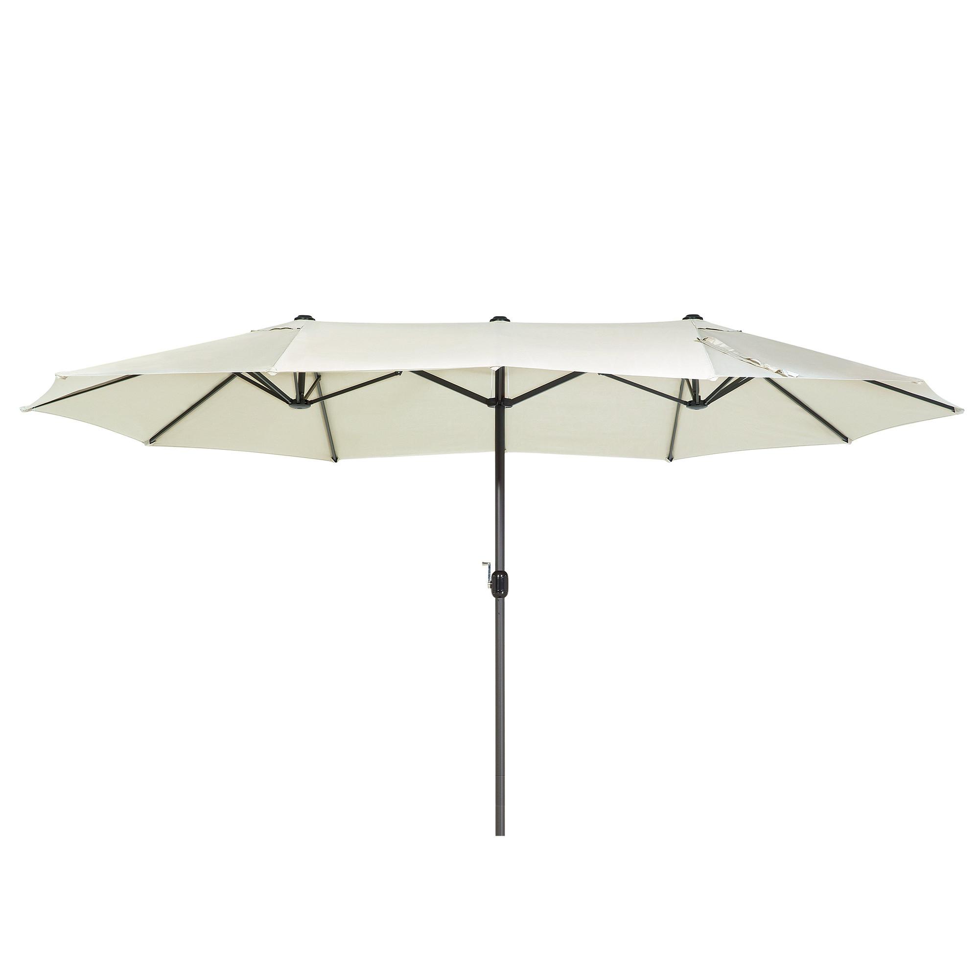 wohnli-moebel-suche-800000543834 Wohnli Möbelsuche - DOPPELSONNENSCHIRM beige 270/460 247 cm Sibilla