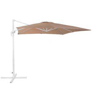 wohnli-moebel-suche-800000543836 Wohnli Möbelsuche - AMPELSCHIRM sandbeige/weiß 250/250/235 cm Monza