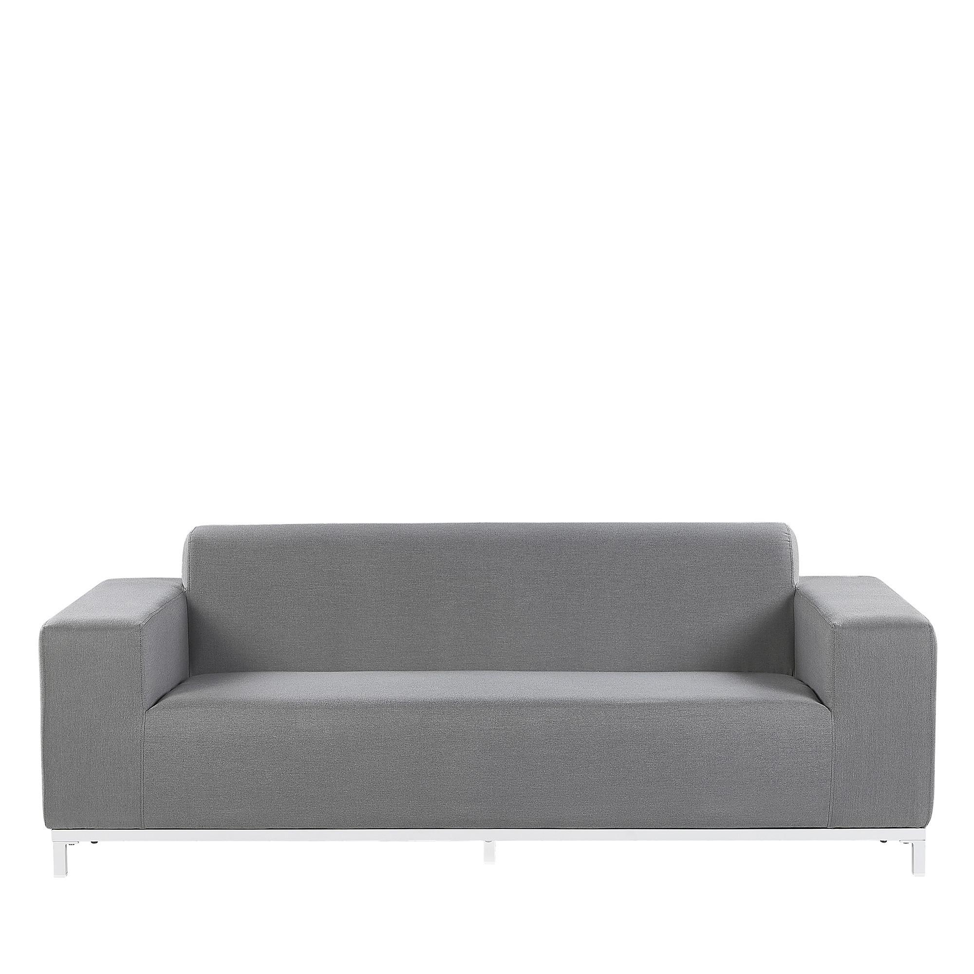 wohnli-moebel-suche-800000544232 Wohnli Möbelsuche - GARTENSOFA 3-Sitzer grau/weisses Gestell Rovigo