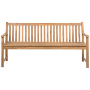 wohnli-moebel-suche-800000544279 Wohnli Möbelsuche - GARTENBANK zertifiziertes Holz hellbraun 180 cm Vivara