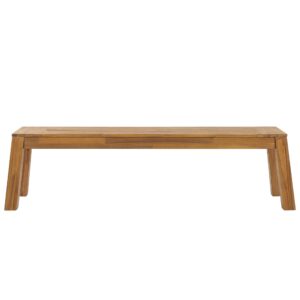 Wohnli Möbelsuche - GARTENBANK Akazienholz hellbraun 160/36 cm Livorno