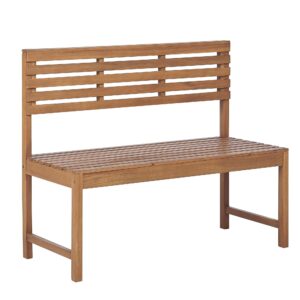 Wohnli Möbelsuche - GARTENBANK Akazienholz hellbraun 110 cm Treia